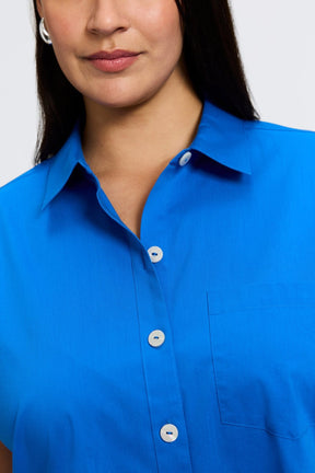 Abigail Plus No Iron Stretch Short Sleeve Shirt