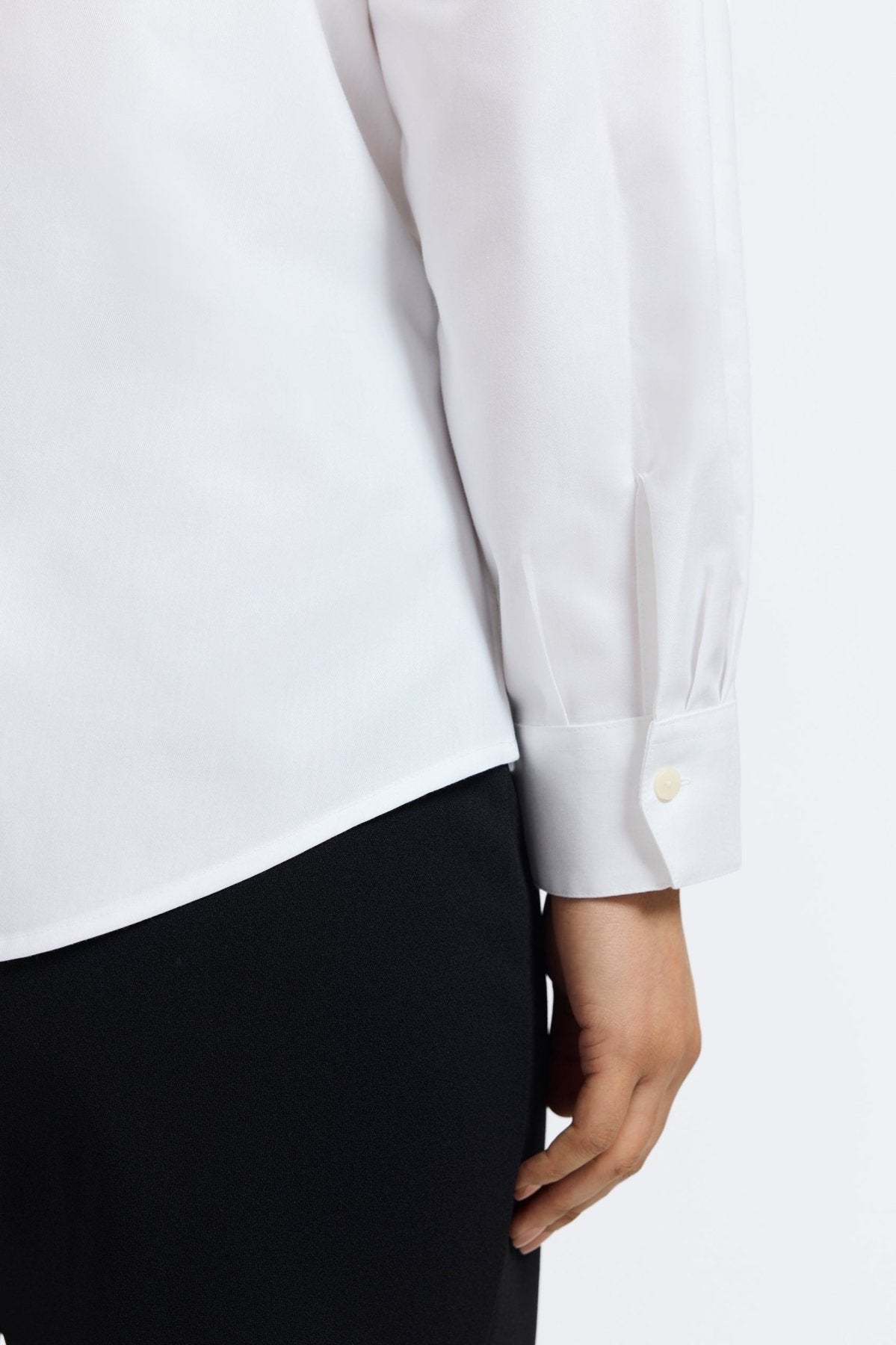 Marlee Plus Green Leopard Trim Long Sleeve Shirt