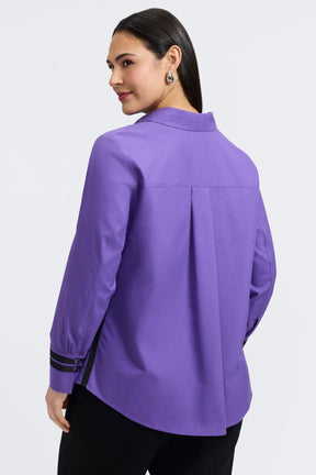 Brooke Plus No Iron Pinpoint Long Sleeve Shirt