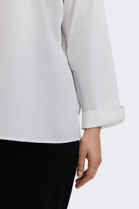 Tammy Plus No Iron Stretch Long Sleeve Popover Shirt
