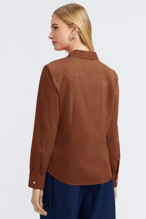 June No Iron Stretch Long Sleeve Shirt