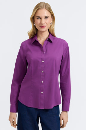 June No Iron Stretch Long Sleeve Shirt