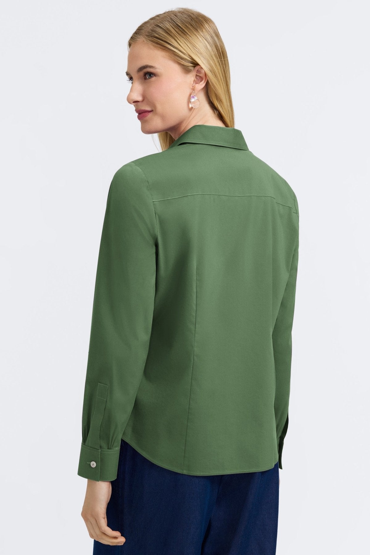 June No Iron Stretch Long Sleeve Shirt