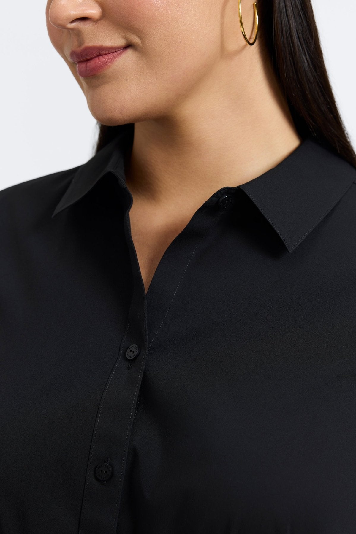 June Plus No Iron Stretch Long Sleeve Shirt