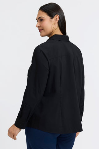 June Plus No Iron Stretch Long Sleeve Shirt