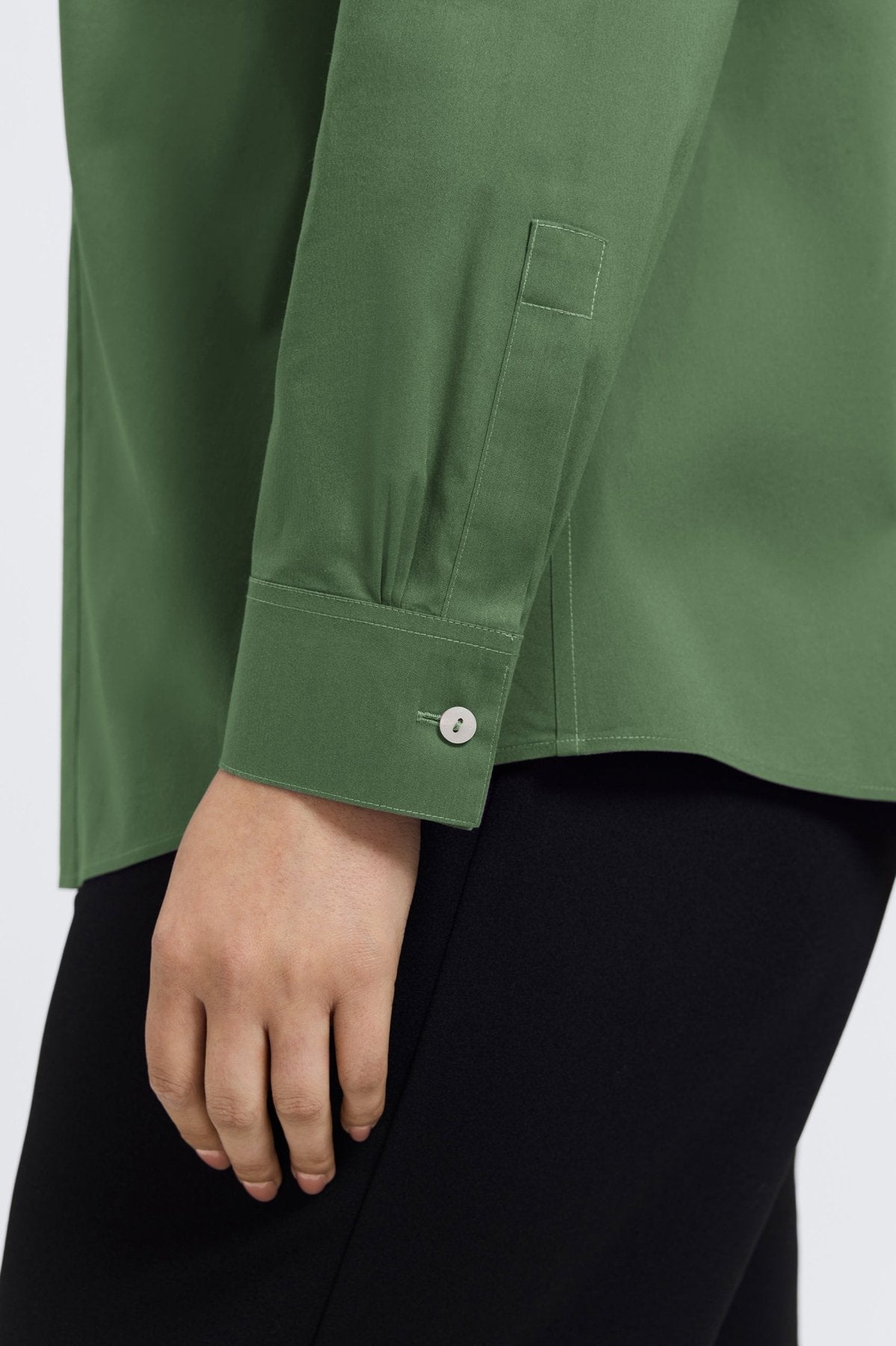 June Plus No Iron Stretch Long Sleeve Shirt