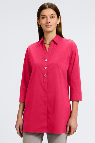 Pamela No Iron Stretch 3/4 Sleeve Tunic