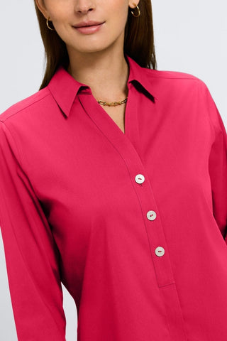 Pamela No Iron Stretch 3/4 Sleeve Tunic