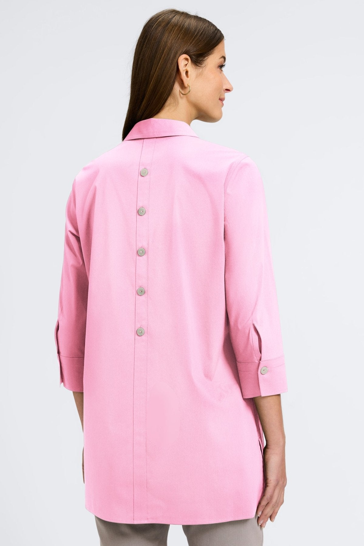 Pamela No Iron Stretch 3/4 Sleeve Tunic