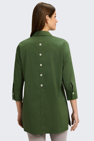 Pamela No Iron Stretch 3/4 Sleeve Tunic