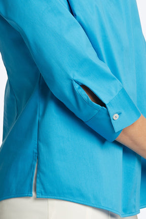 Luna No Iron Stretch Matte Sateen 3/4 Sleeve Shirt
