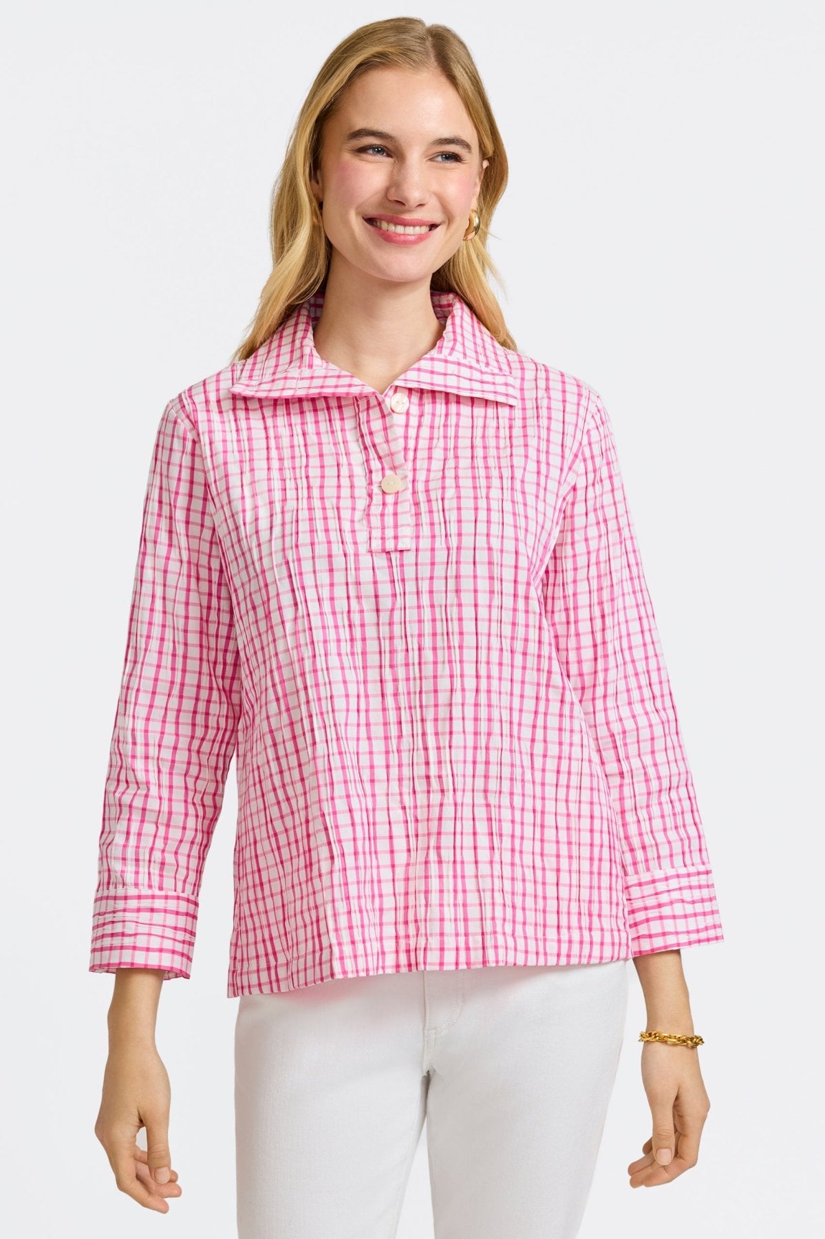 Women's Crinkle Shirts & Dresses | Foxcroft