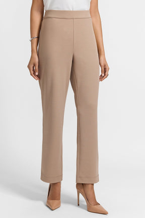 Louisa Knit Crepe Ankle Pants