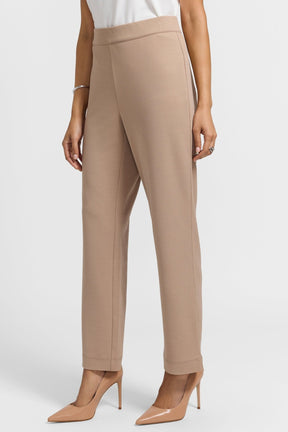 Louisa Knit Crepe Ankle Pants