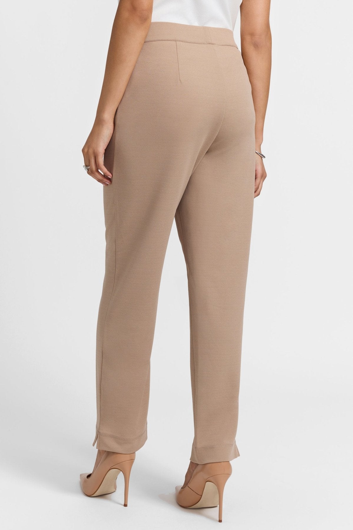 Louisa Knit Crepe Ankle Pants