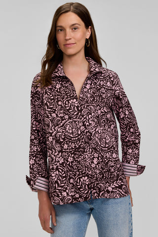 Agnes Garden Paisley Long Sleeve Shirt