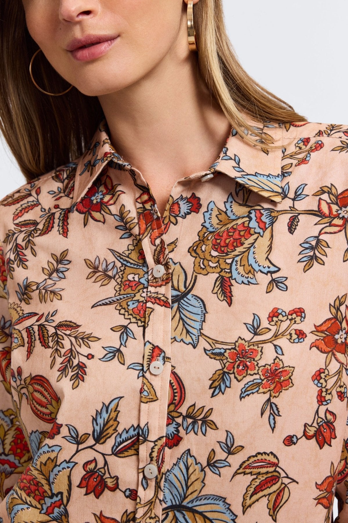 Hampton Corduroy Long Sleeve Shirt