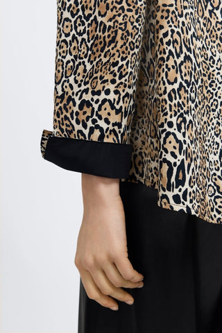 Agnes Playful Animal Long Sleeve Popover Shirt