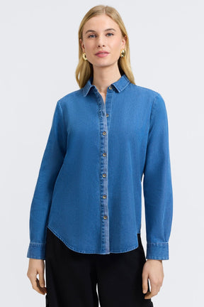 Charlie Tencel® Denim Long Sleeve Shirt