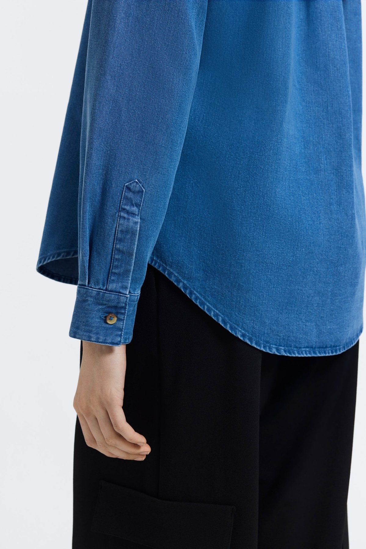 Charlie Tencel® Denim Long Sleeve Shirt