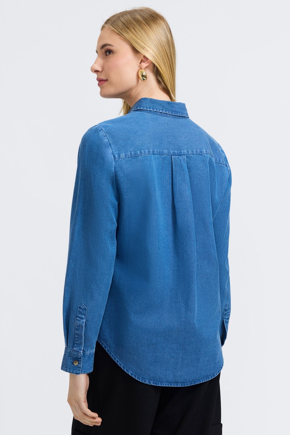 Charlie Tencel® Denim Long Sleeve Shirt
