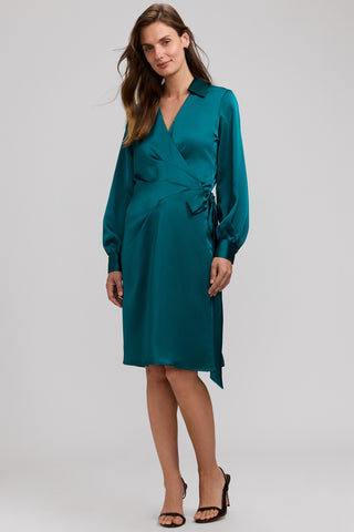 Valentina Beyond Silk Long Sleeve Dress