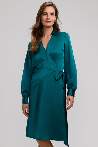 Valentina Beyond Silk Long Sleeve Dress