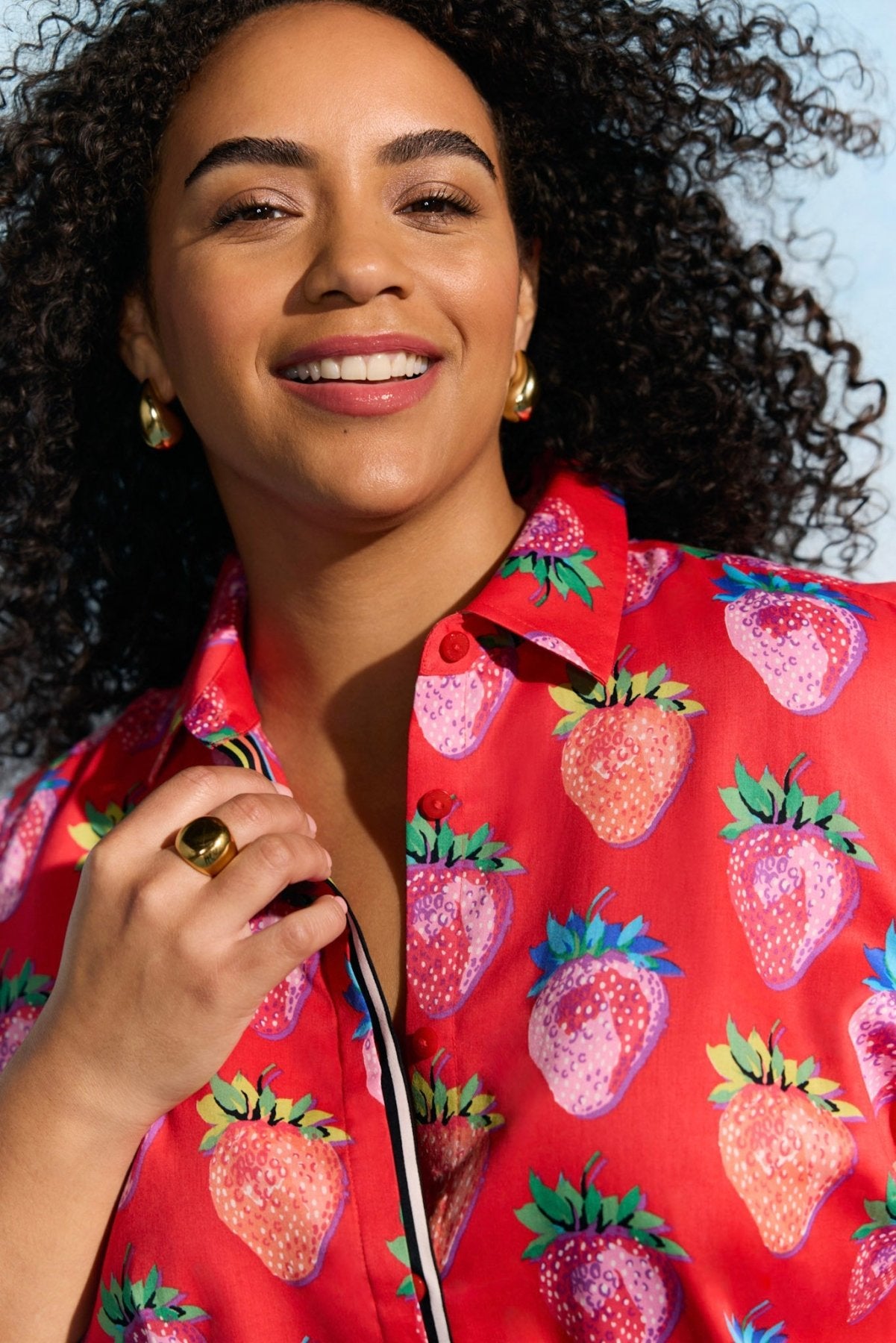 Charlie Plus Strawberry Delight Long Sleeve Shirt