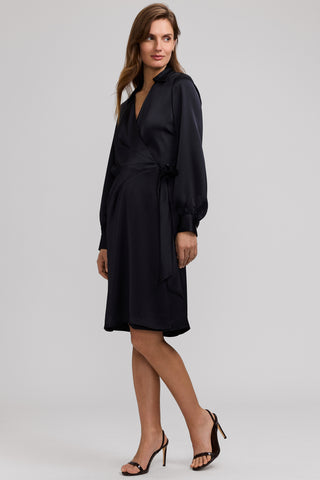 Valentina Beyond Silk Long Sleeve Dress