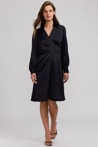 Valentina Beyond Silk Long Sleeve Dress