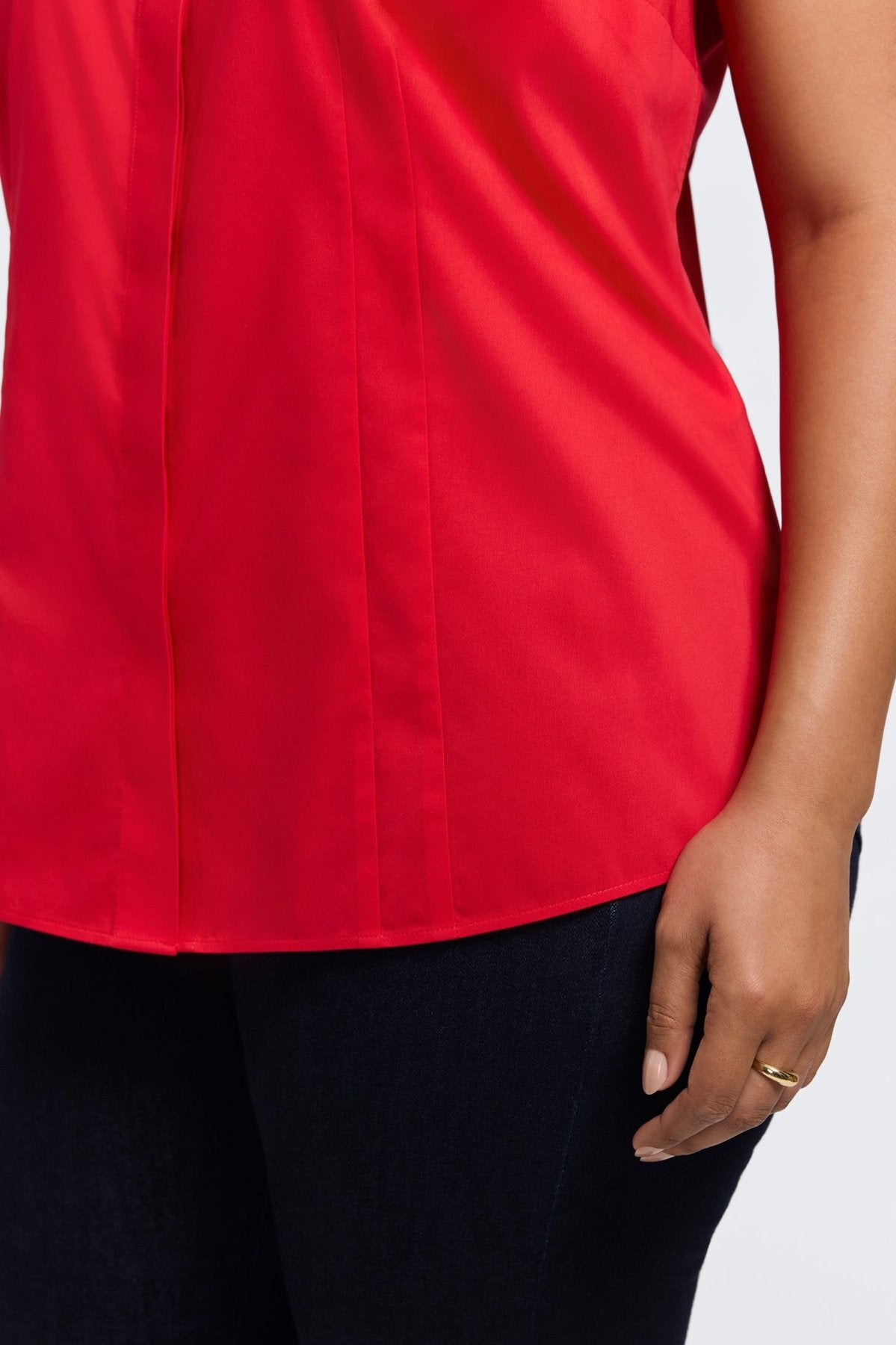 Taylor Plus No Iron Stretch Sleeveless Shirt