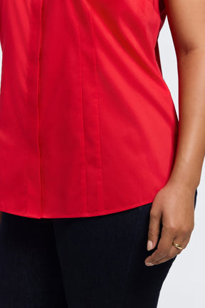 Taylor Plus No Iron Stretch Sleeveless Shirt
