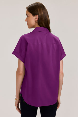 Abigail No Iron Stretch Short Sleeve Shirt