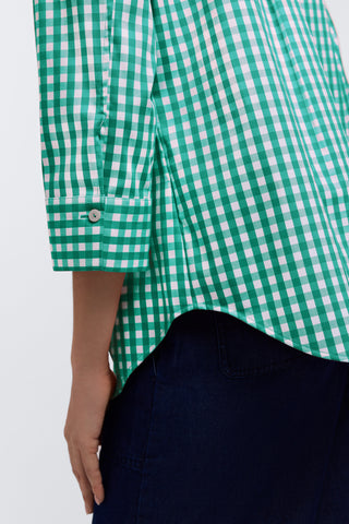#color_kelly green/white gingham