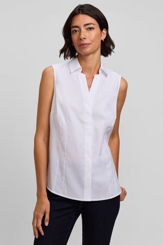 Taylor Knit-Woven Sleeveless Tank