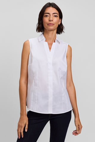 Taylor Knit-Woven Sleeveless Tank