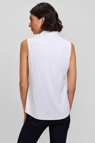 Taylor Knit-Woven Sleeveless Tank