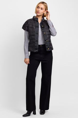 Greenwich Gold Short Sleeve Puffer