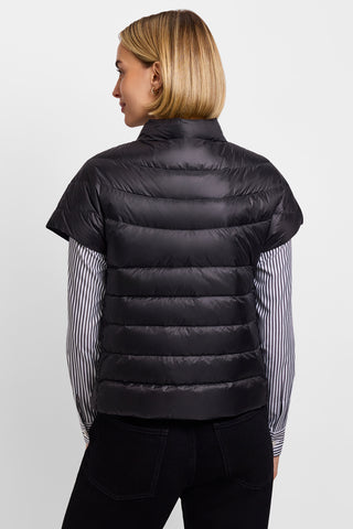 Greenwich Gold Short Sleeve Puffer