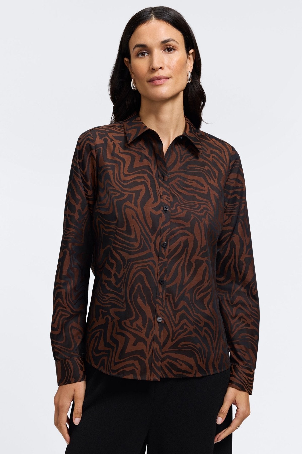 #color_brown zebra jacquard