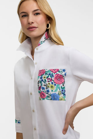 Jodie Ditsy Floral Long Sleeve Shirt