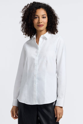 Dianna No Iron Pinpoint Long Sleeve Shirt