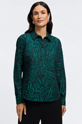 #color_green zebra jacquard