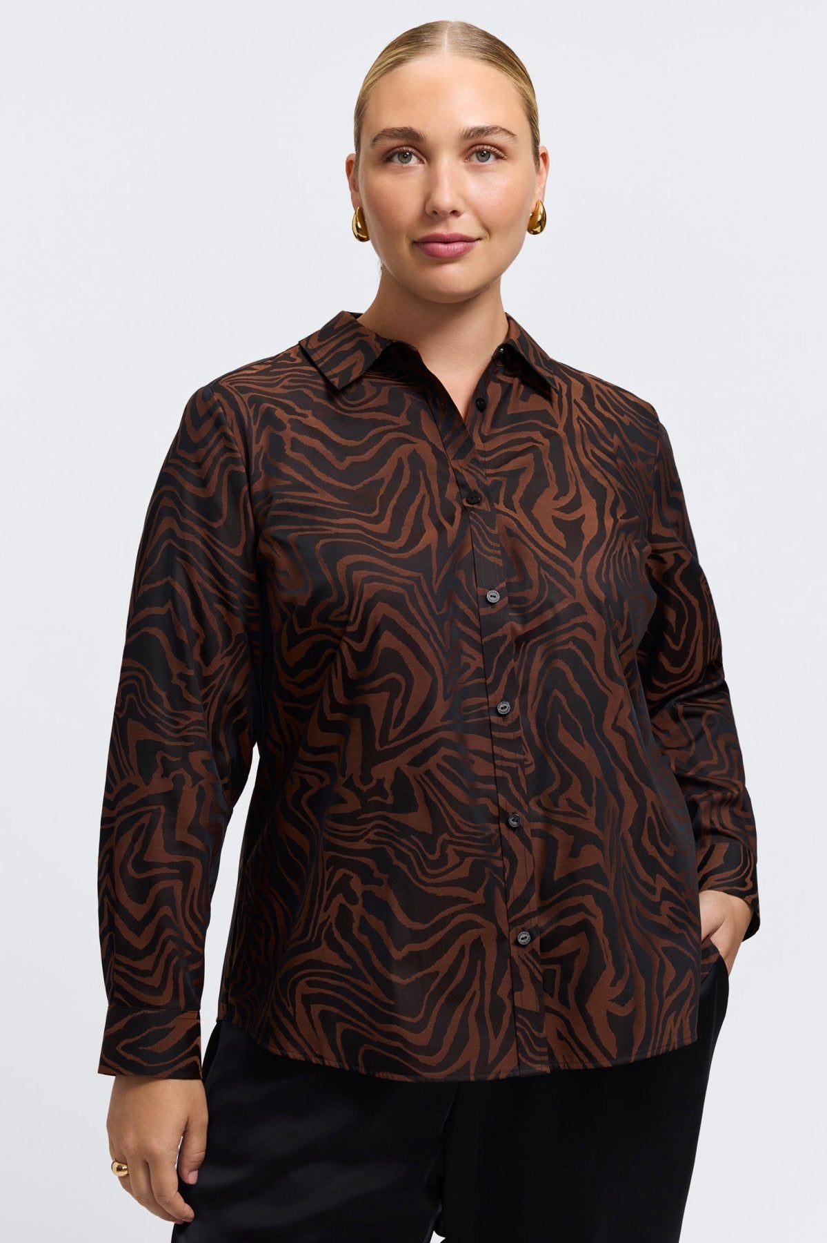 #color_brown zebra jacquard