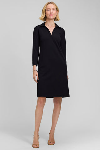 Talia Knit Crepe 3/4 Sleeve Dress