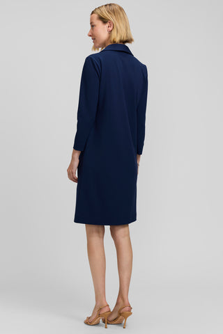 Talia Knit Crepe 3/4 Sleeve Dress