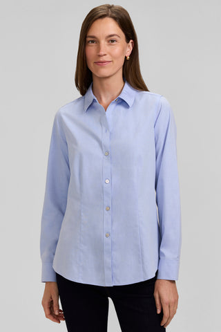 Dianna No Iron Pinpoint Long Sleeve Shirt