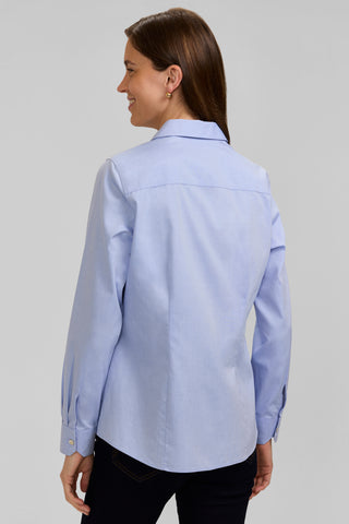 Dianna No Iron Pinpoint Long Sleeve Shirt