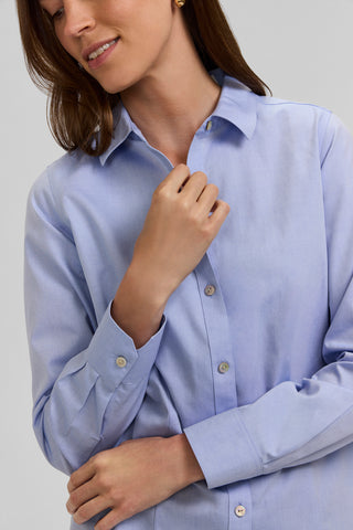 Dianna No Iron Pinpoint Long Sleeve Shirt
