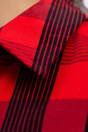 Haven Plus Buffalo Check Corduroy Long Sleeve Shirt